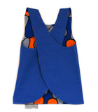 Robe "African traditions" bleu