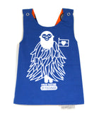 Robe "African traditions" bleu