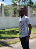 T-shirt "peanuts" carré gris