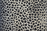 Coussin bogolan girafe noir 40*40