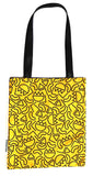 Tote bag "Ne mange pas ton piment" jaune