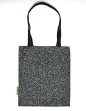 Tote bag "Demain c'est loin" gris