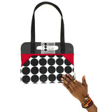 Tote bag pneu "Sexual Farandole" rouge