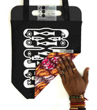 Tote bag "Sexual Farandole" noir