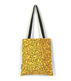 Tote bag "Tout a une fin" jaune