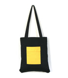 Tote bag "Ne mange pas ton piment" jaune