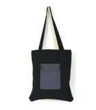 Tote bag "Demain c'est loin" gris