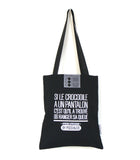 Tote bag "crocodile" vert