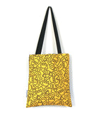 Tote bag "Ne mange pas ton piment" jaune