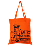 Tote bag "Foutou" orange