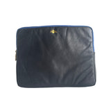 Pochette ordinateur bleu noir jeans