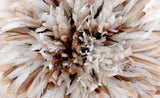 Juju hat Cameroun camel mélange blanc